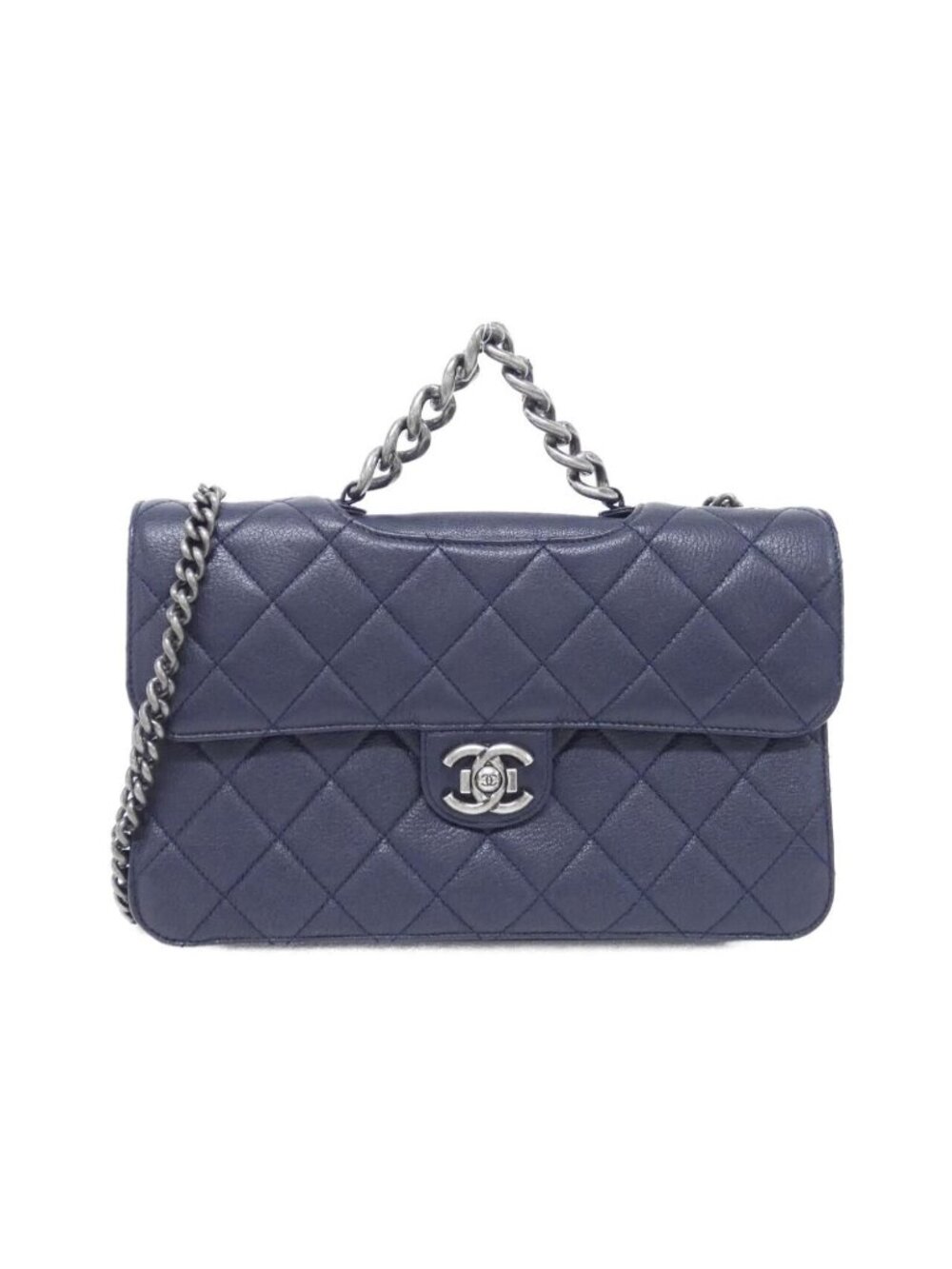 Chanel Bag Handbag Navy